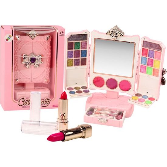Dětská kosmetická sada se zrcadlem
