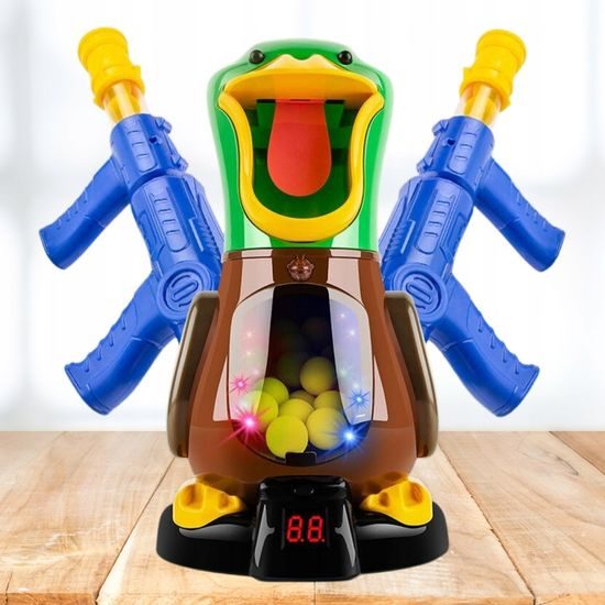 Dětská hra Hladová kachna - střelba na cíl