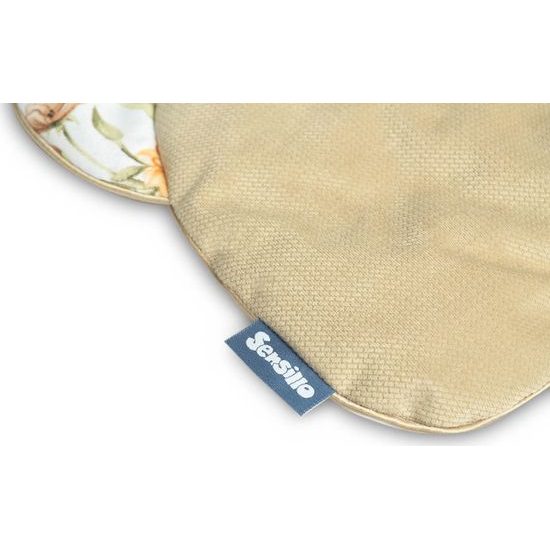 Sada do kočárku Sensillo Velvet - béžové květy