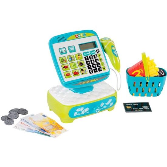 Dětská elektronická pokladna s LED displejem Happy Cash