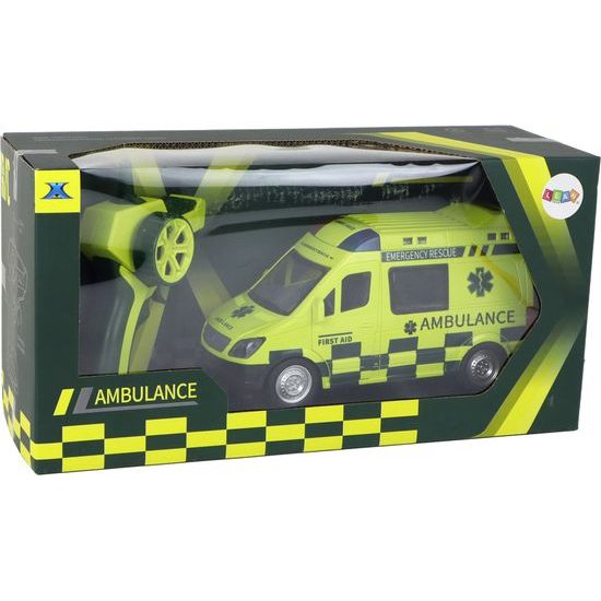 Auto Ambulance se světly na dálkové ovládání