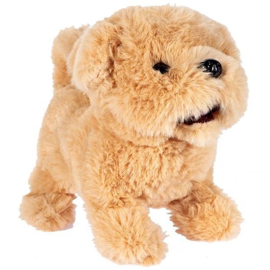 Plyšový pejsek na baterie Golden Retriver