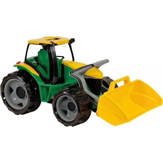 Traktor se lžící - zeleno-žlutý