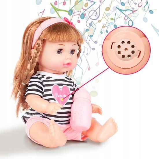 Funkční panenka Malá doktorka s příslušenstvím 31 cm