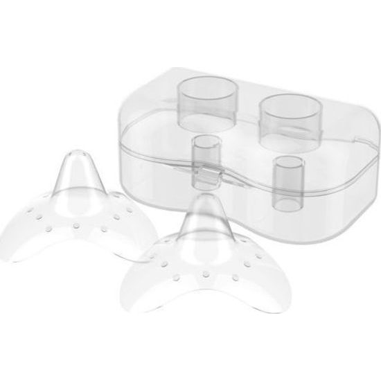 Silikonové chrániče bradavek 2 ks BabyOno Natural Nursing