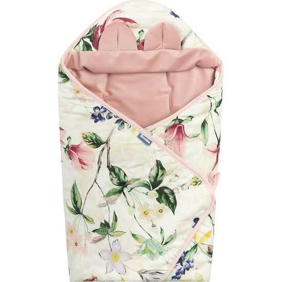 Dětská zavinovačka do autosedačky XL Sensillo Velvet - magnolie