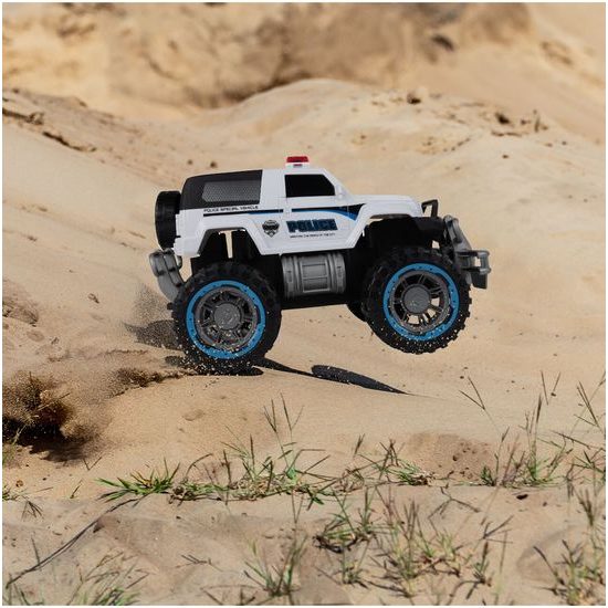 Policejní auto na setrvačník BigFoot Police