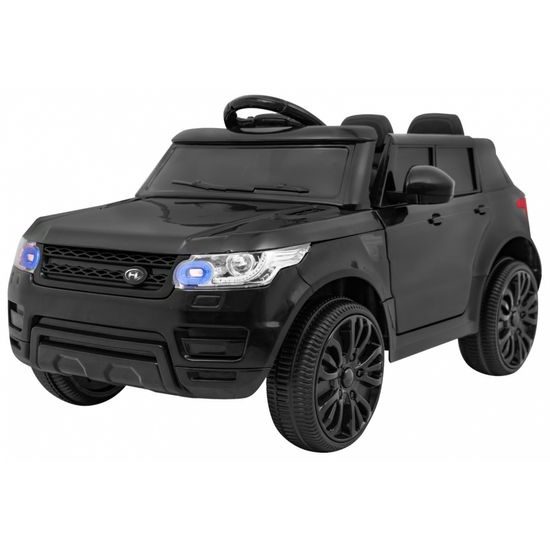 Dětské elektrické autíčko Land Rapid Racer černé
