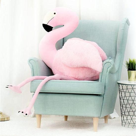 Plyšový plameňák Pinky 150 cm