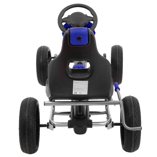 Dětská šlapací motokára Formule Grand modrá