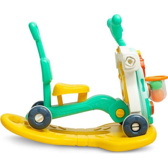 Multifunkční dětské chodítko Toyz 5v1 tyrkysové