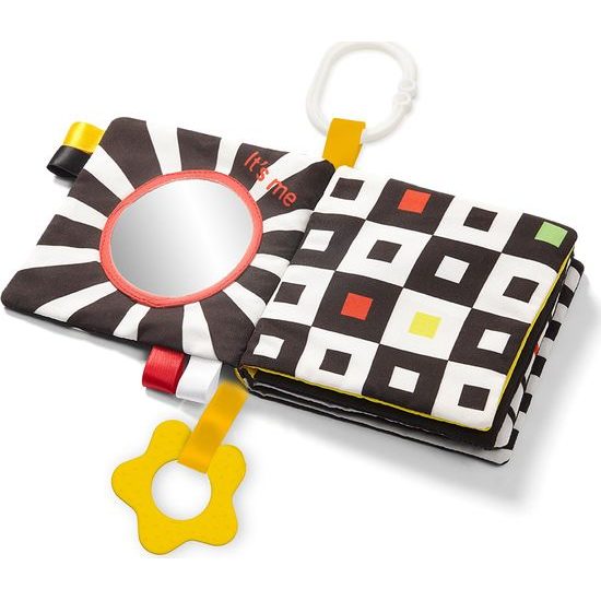 BabyOno měkká senzorická knížka My Contrast book