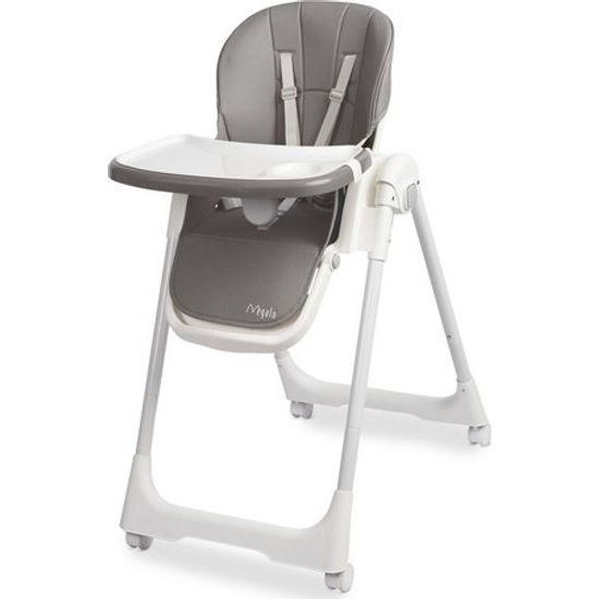 Dětská jídelní židlička Megalo dark grey