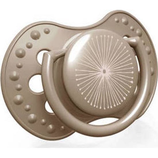 Lovi Silikonové dynamické dudlíky 3-6m, Harmony Girl - pudrová