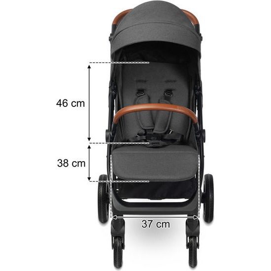 Dětský sportovní kočárek Elma grey