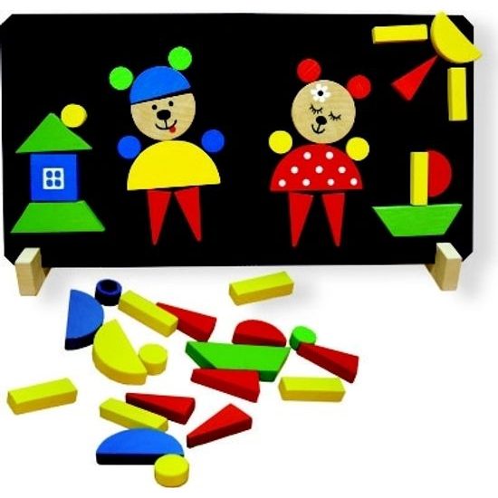 Magnetické puzzle Medvědi