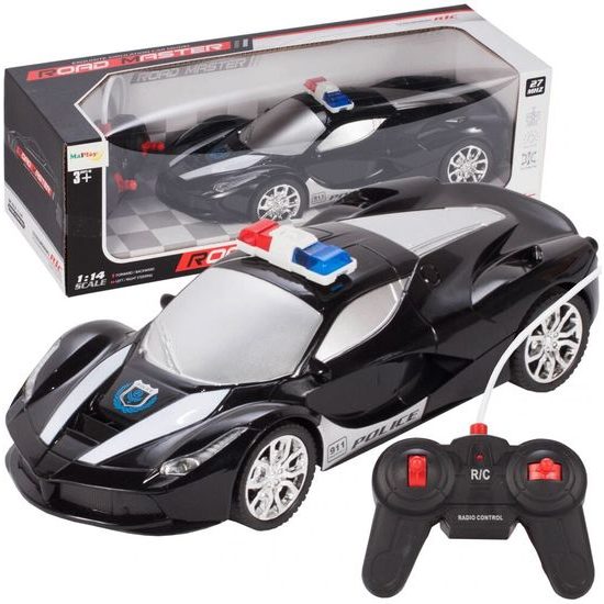 Policejní autíčko na dálkové ovládání Road Master 1:14