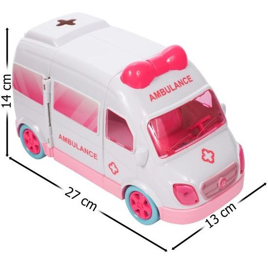 Rozkládací sanitka pro panenku My Little Hospital