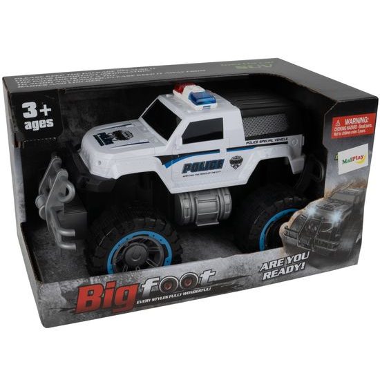 Policejní auto na setrvačník BigFoot Police