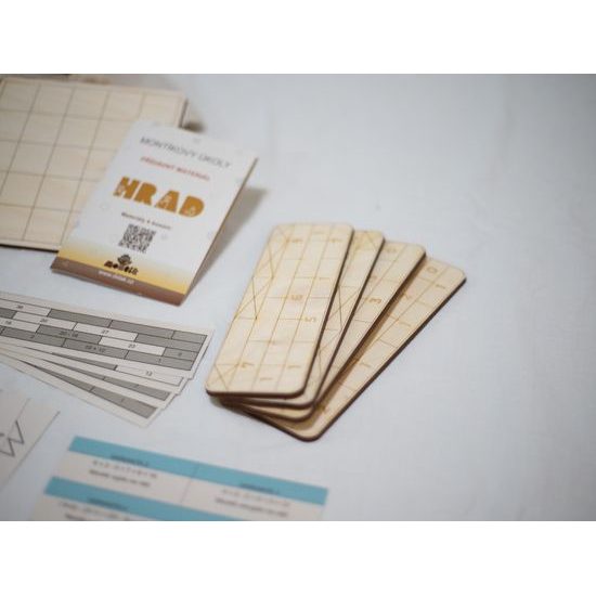 Montíkova matematika v boxe – HRAD - rozšírenie