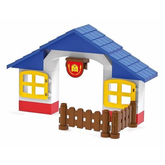 Blocki Mubi stavebnice Farma s traktorem 32 dílů