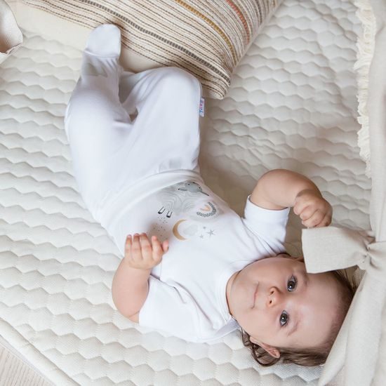 EEVI Polodupačky Mellow bílá 68 (4-6m)