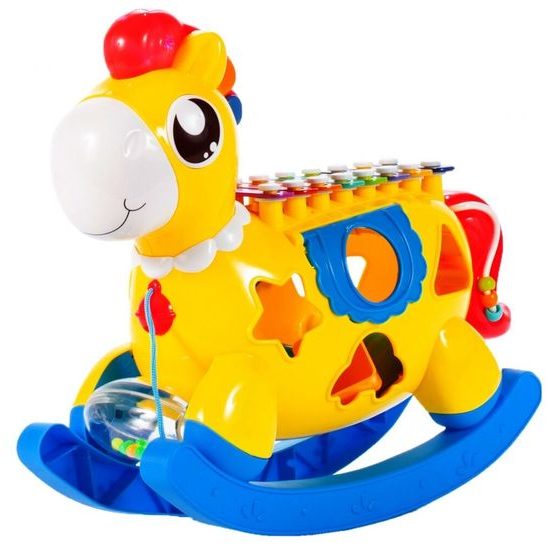 Haunger interaktivní koník s cimbálky Music Horse