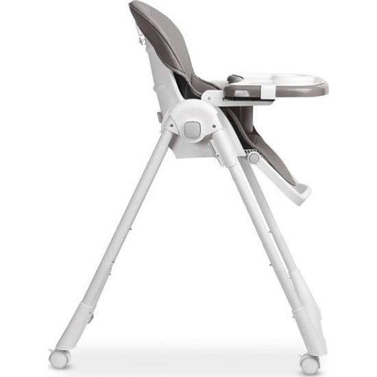 Dětská jídelní židlička Megalo dark grey