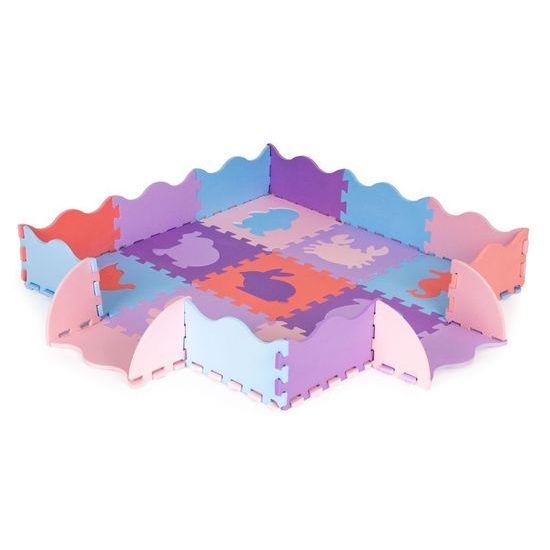 IPlay penová puzzle hracia deka Animal Play Mat