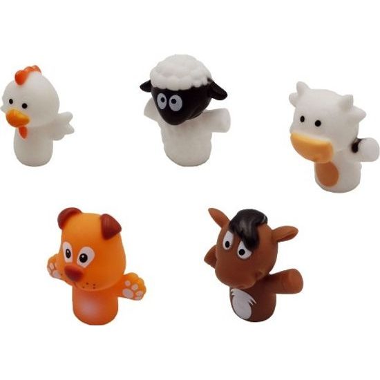 Prstový Maňásek zvířátko - domácí farma