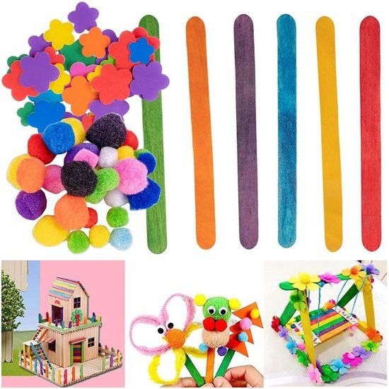 Velká kreativní sada Mega Kraft Kit - 1120 součástí