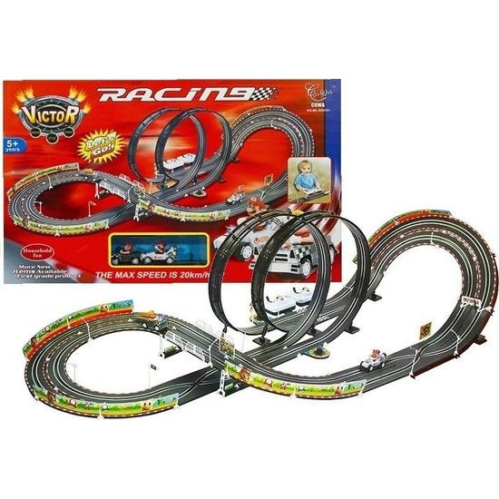 Autodráha Racing  452 cm + Mario autíčka