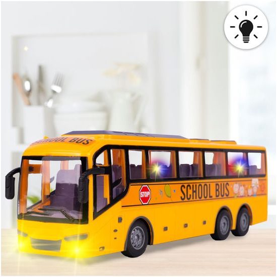 Autobus na dálkové ovládání School Bus 1:30