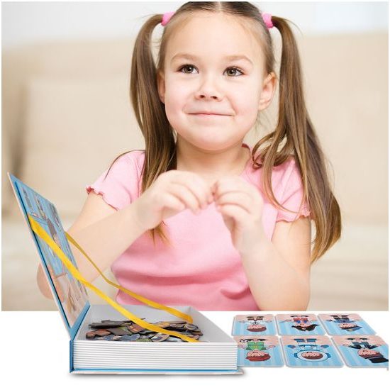 Magnetická ukládačka oblečení pro kluka Color Day