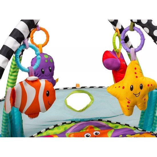 Ecotoys hrací deka s 30 míčky Želvička