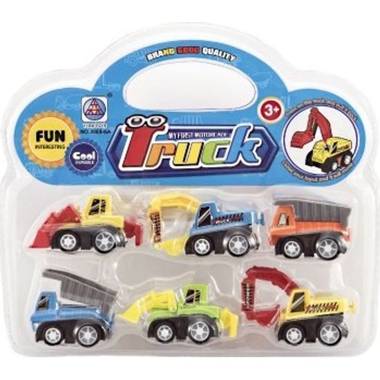 Sada - mini stavebních strojů 6ks