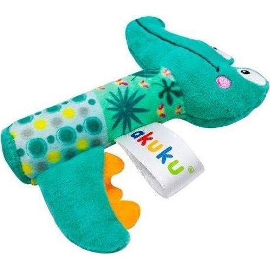 Plyšové chrastítko Krokodýl