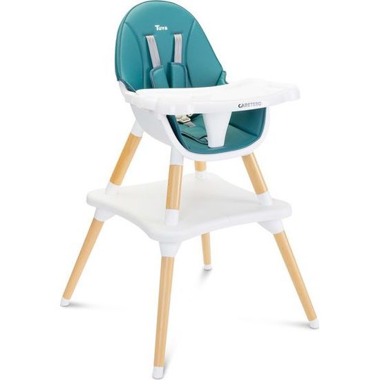 Jídelní židlička TUVA DARK GREEN