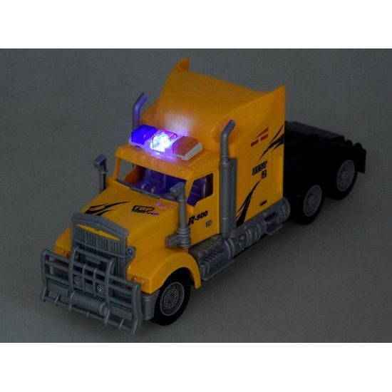Nákladní autíčko s traktorem na dálkové ovládání R500 Truck žluté