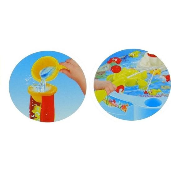 Dětský stůl na chytání rybiček s efekty