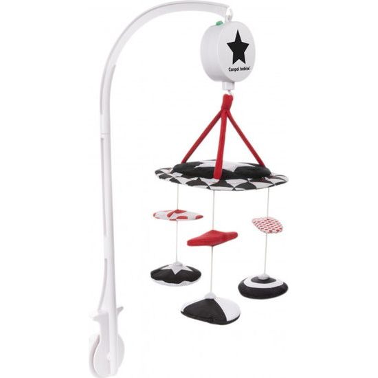 CANPOL 68/084 Kontrastní kolotoč s hrací skříňkou SENSORY TOYS