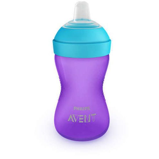 Philips AVENT Hrneček Grippy s jemnou hubičkou 300 ml dívka