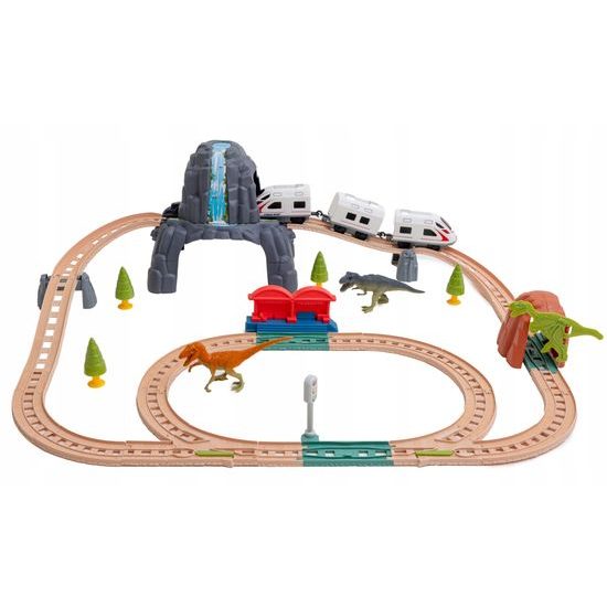Doris vláčkodráha na baterie s dinosaury Smart Train