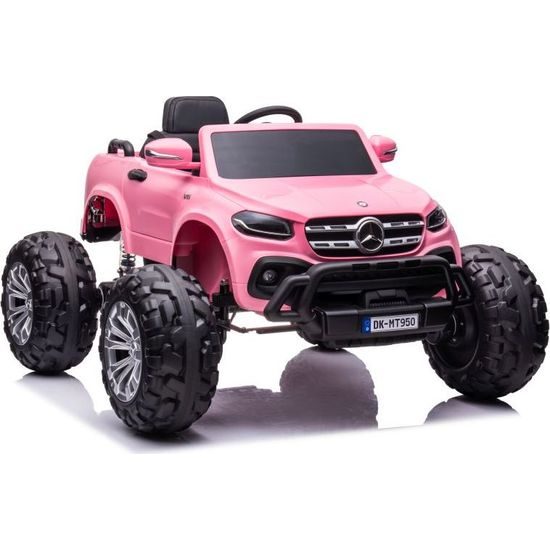 Elektrické auto Mercedes DK-MT950 4x4 světlé růžová