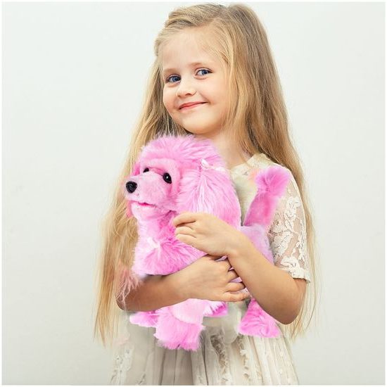 Interaktivní plyšový pejsek Pudl dálkově ovládaný