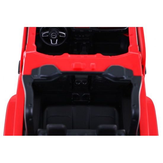 Rastar auto na dálkové ovládání Jeep Wrangler JL 1:14 červené