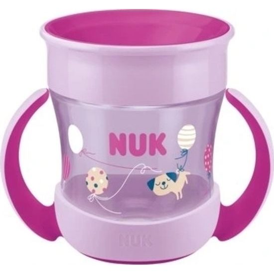 Nuk Hrneček Mini Magic Cup 360 s úchyty, 6m+