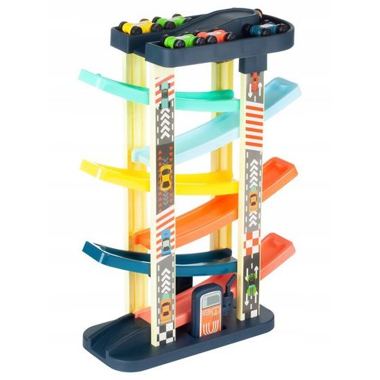 Skluzavka se 6 autíčky Car Ramp