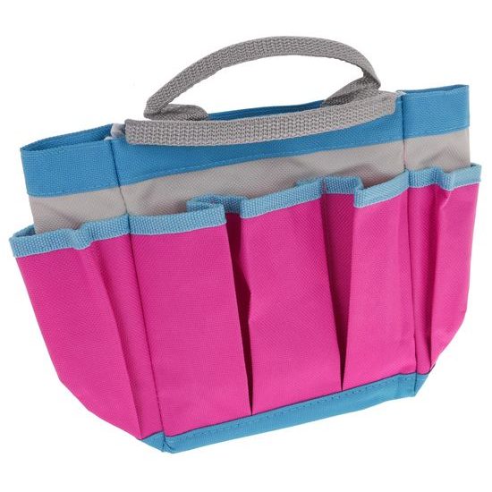 Sestava pro děti Malý zahradník s taškou a rukavicemi - růžová