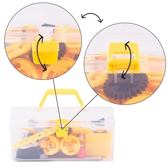 Konstrukční stavebnice 8v1 Build Play 100 dílků